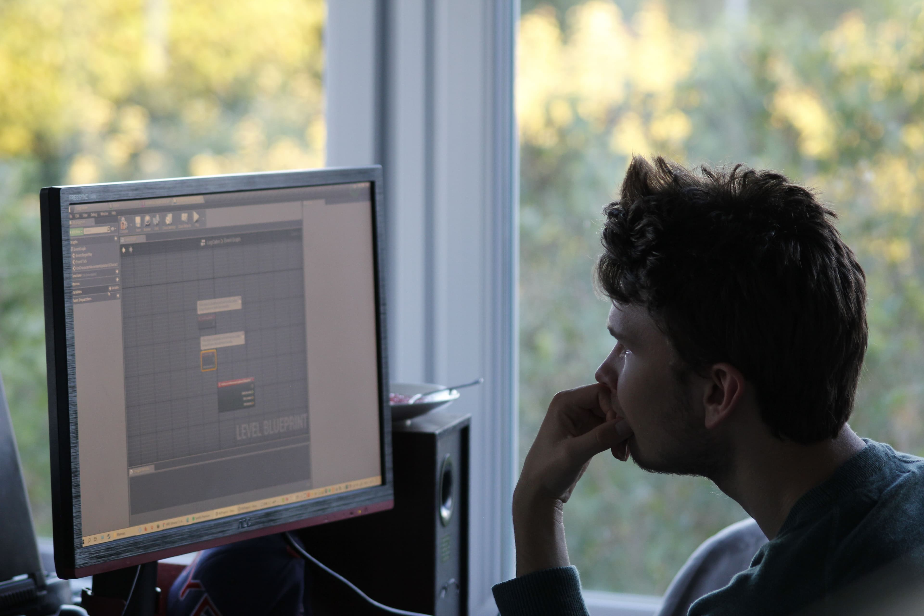 Edwin Krutholm med blueprint-utveckling